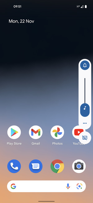 To change the sound profile, select Sound