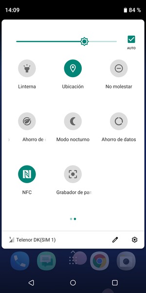 Desactive Ubicación