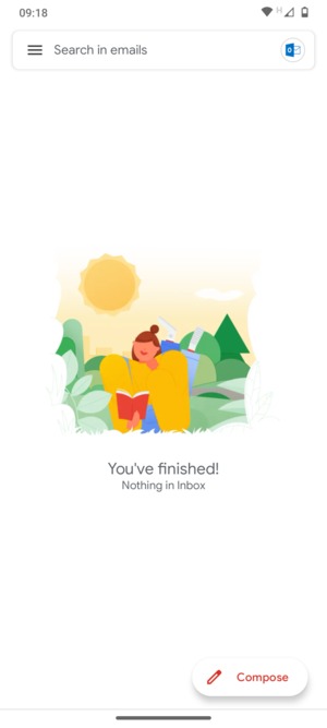 Your Hotmail is ready to use