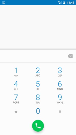 Press and hold the number 1