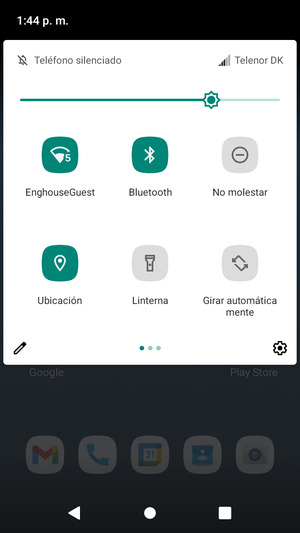 Desactive Wi-Fi y Bluetooth