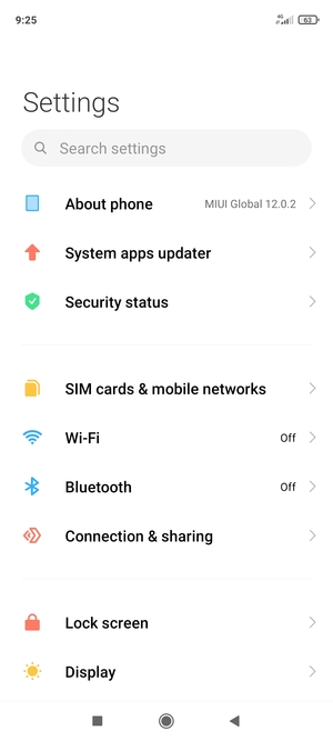 Select Wi-Fi