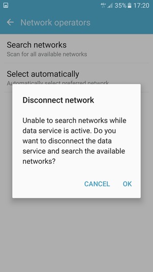 Select OK