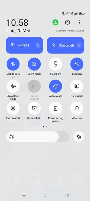 Turn off Wi-Fi and Bluetooth