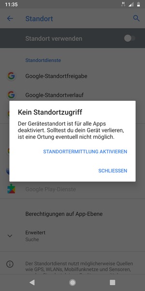 Wählen Sie SCHLIESSEN