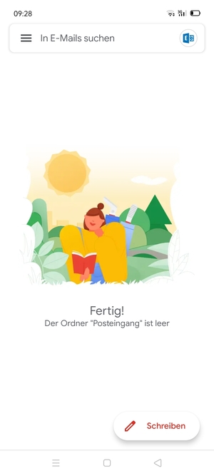 Ihr Gmail Konto ist einsatzbereit