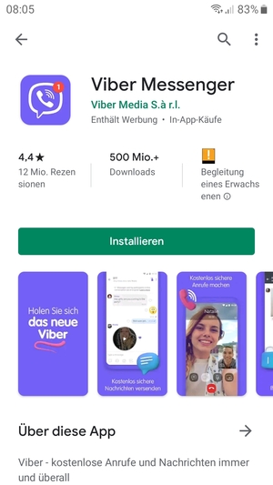 Wählen Sie Installieren