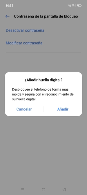 Seleccione la opción deseada