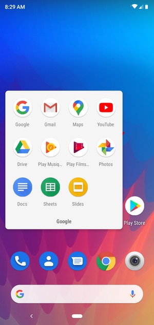 Sélectionnez Gmail