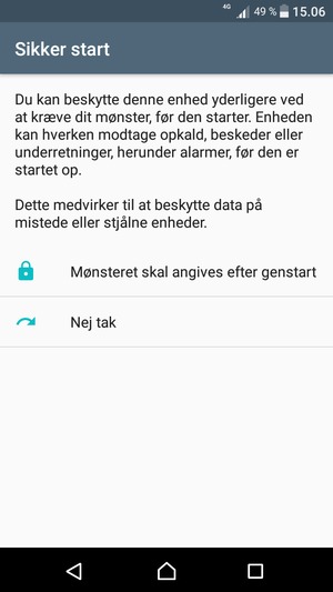Vælg din foretrukne mulighed