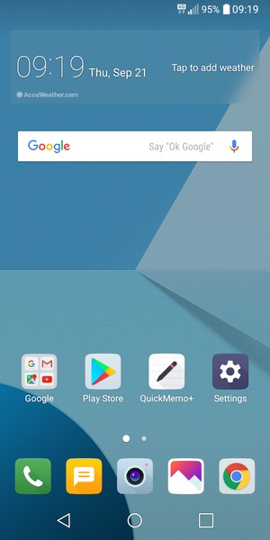 Select Settings