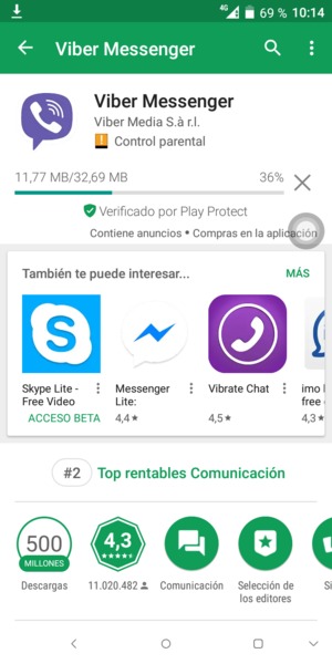 Espere a que el proceso de instalación finalice