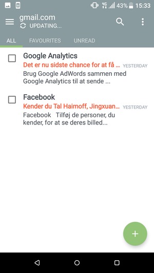 Your Gmail is ready to use