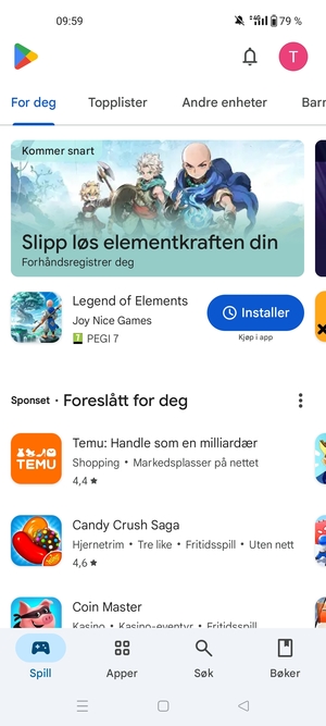 Velg Søk