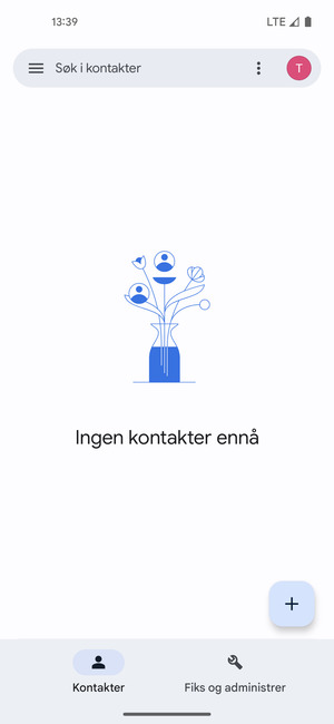 Velg Fiks og administrer