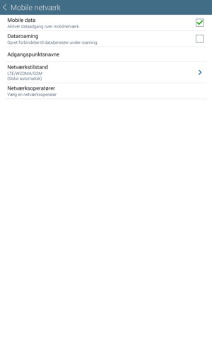 Vælg Adgangspunktsnavne