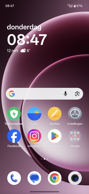 Selecteer Google