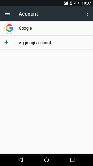 Seleziona Google