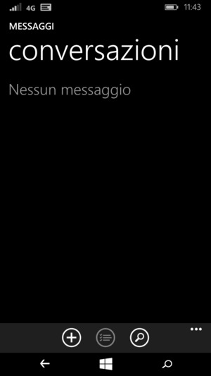 Seleziona il tasto Menu