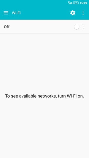 Turn Wi-Fi on