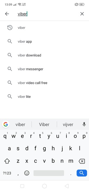 Voer de app-naam in en selecteer Zoeken