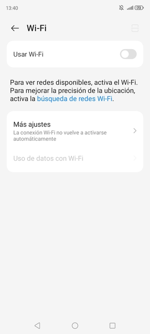 Active Usar Wi-Fi