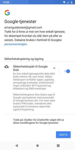 Velg GODTA