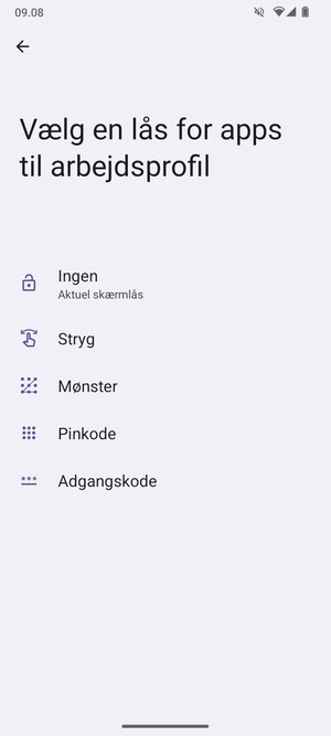 Vælg Mønster