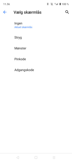 Vælg Mønster