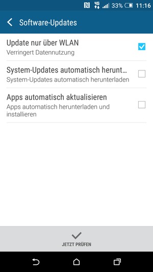 Wählen Sie JETZT PRÜFEN