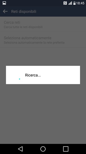 Attendi il completamento della ricerca