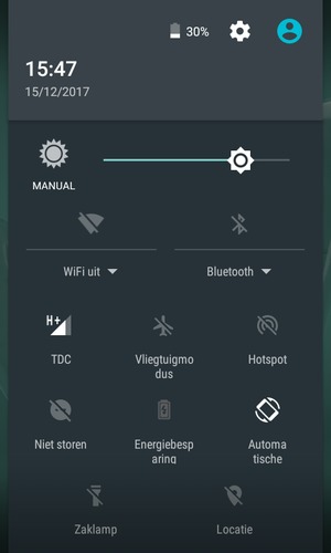 Selecteer AUTO