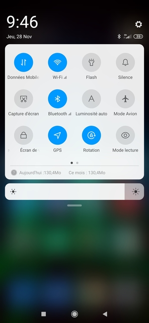 Désactiver le Wi-Fi et le Bluetooth