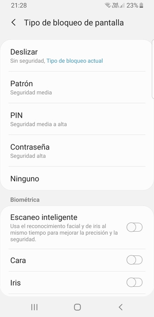 Seleccione Patrón