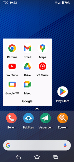 Selecteer Gmail