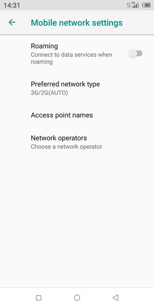 Select Network operators