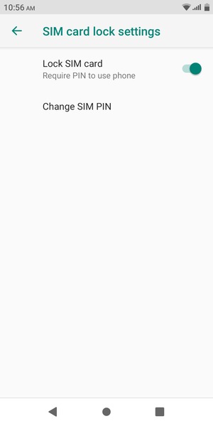 Select Change SIM PIN
