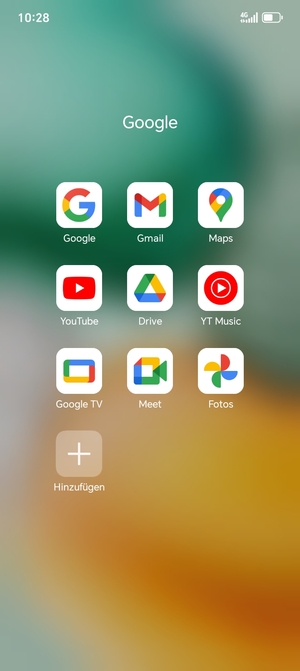 Wählen Sie Gmail