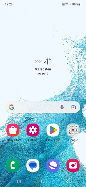 Swipe up