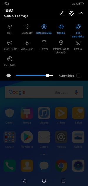 Marque la casilla de verificación Automático
