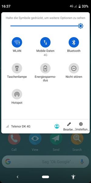 Schalten Sie WLAN und Bluetooth aus