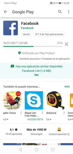 Espere a que el proceso de instalación finalice