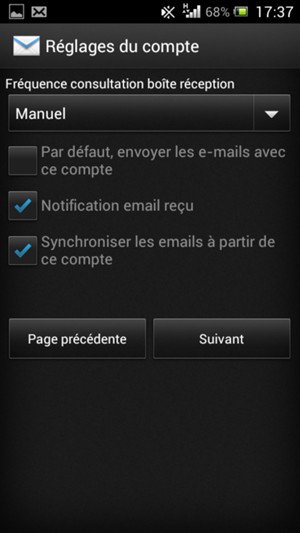 Sélectionnez Suivant