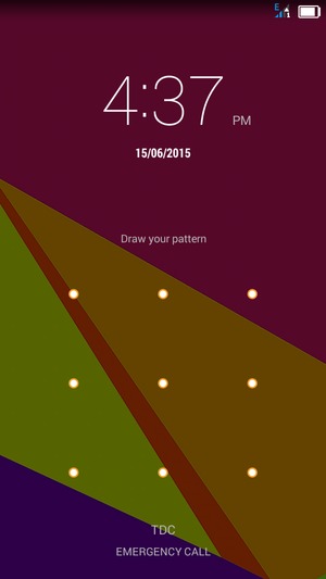 Your phone is now secure with a screen lock