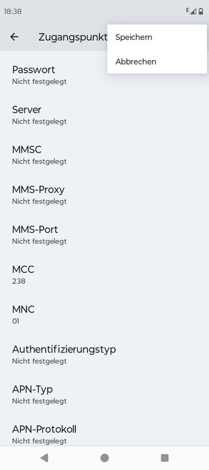 Wählen Sie Speichern