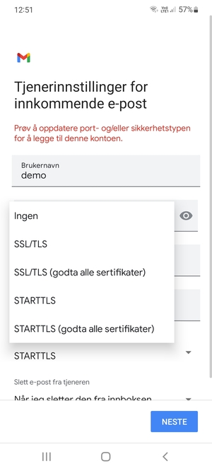 Velg Ingen