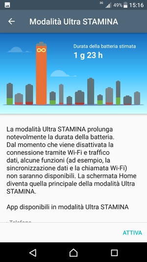 Seleziona ATTIVA