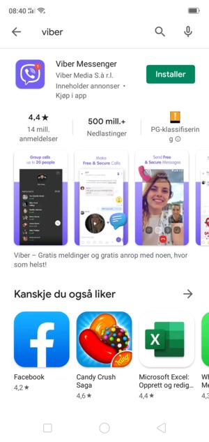 Velg app