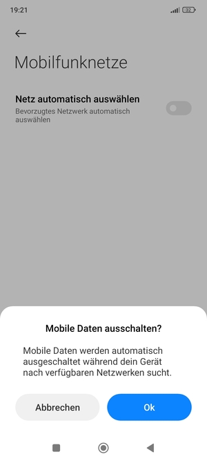 Wählen Sie Ok