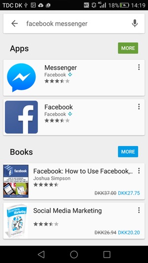 Select the app